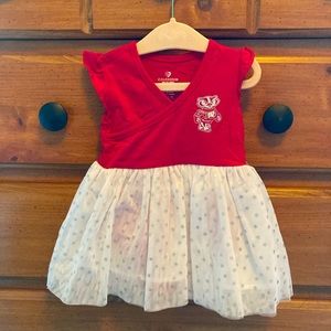 COLOSSEUM Infant Girls WI Badger Cheer Dress